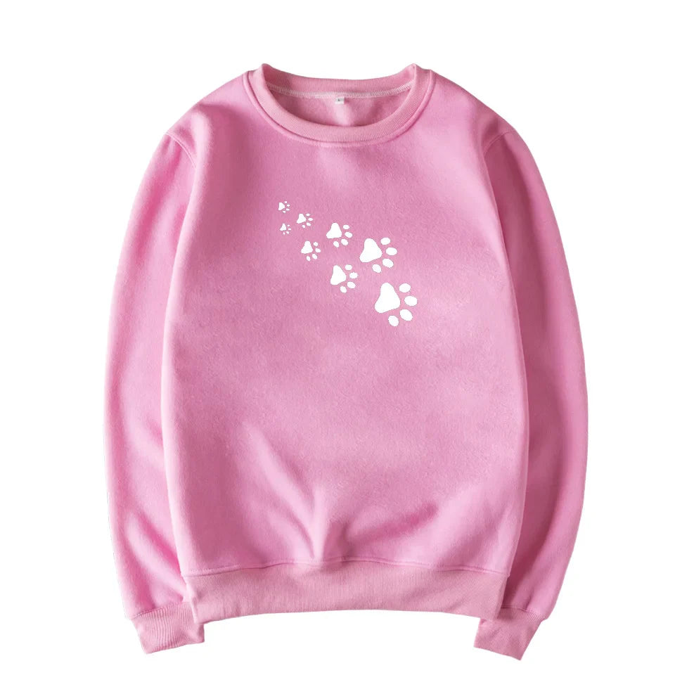 EB | Aus Fleece mit Bärenpfoten-Print