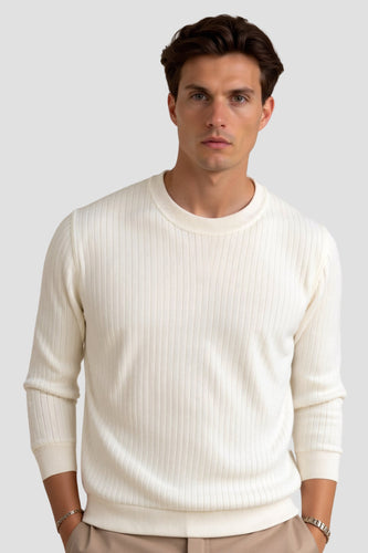 EB | Pullover Aus Rippstrick