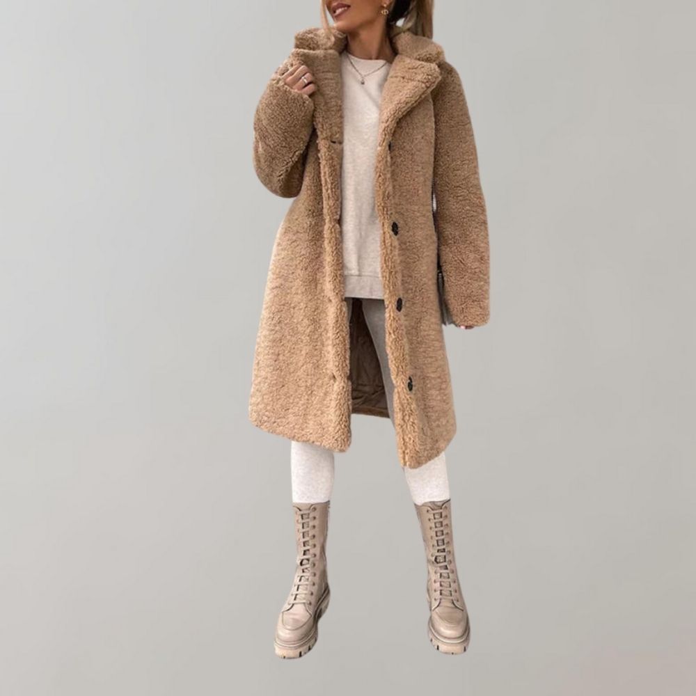 EB | Teddy Jack für Damen Weiß Warm und Trendy