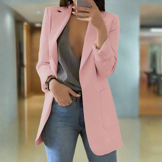 EB | Blazer - Tailored Fit - Einreiher - Klassischer Reverskragen
