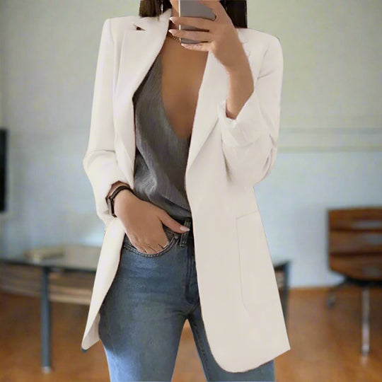 EB | Blazer - Tailored Fit - Einreiher - Klassischer Reverskragen