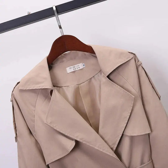EB | Eleganter Schicker Trenchcoat Traf Riem