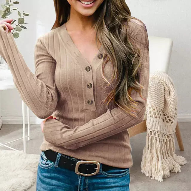 EB | Einfarbiger Pullover mit Bequemer Passform