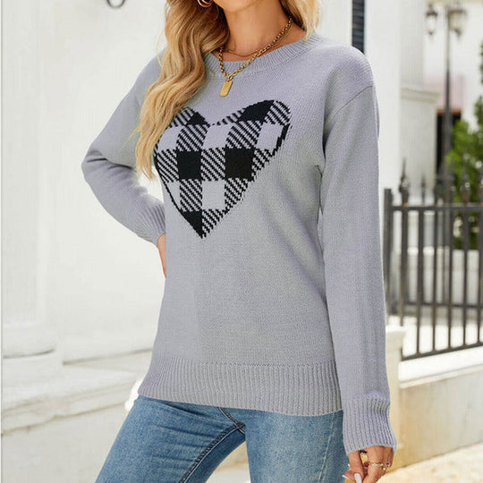 EB | Herz Strickpullover