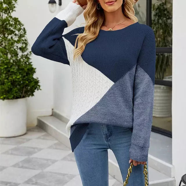 EB | Strickpullover Chic Moderner Stil Ideal für den Winter