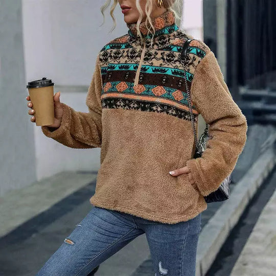 EB | Pullover mit Geometrischem Print