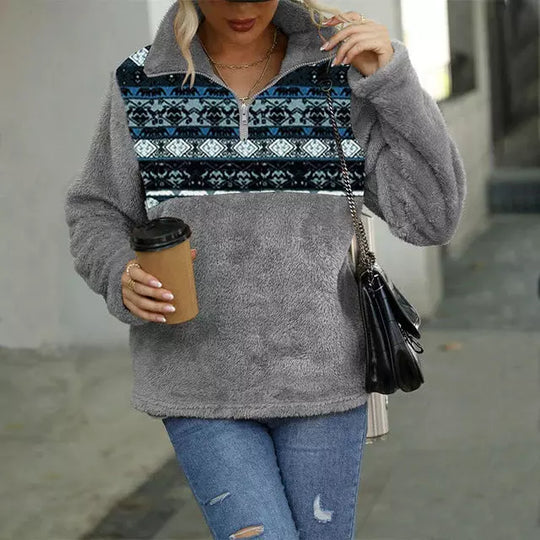 EB | Pullover mit Geometrischem Print