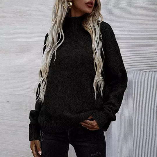 EB | Weicher Rollkragenpullover Für Kalte Tage