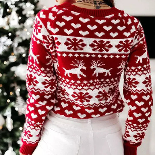 EB | Lässiger Strickpullover aus Weichem Stoff