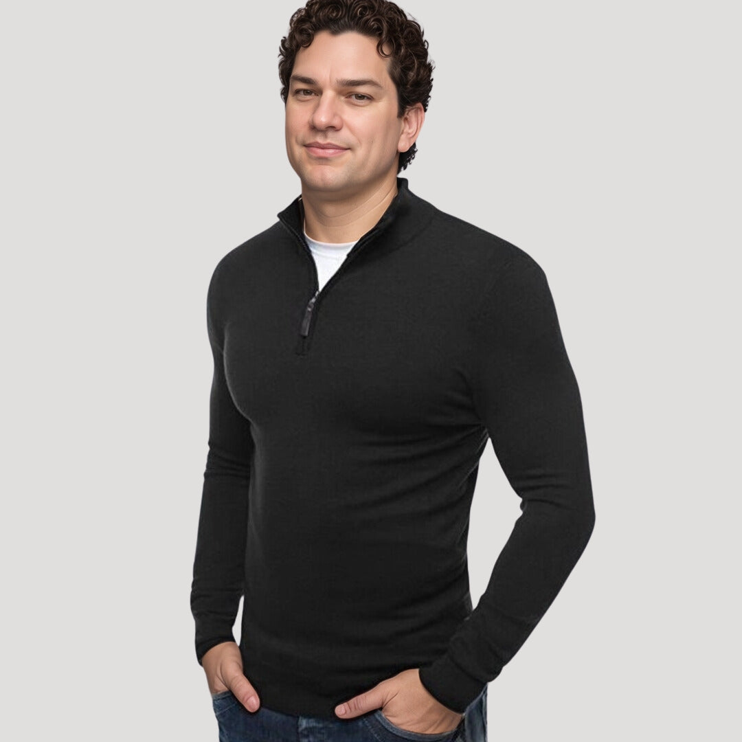EB | Pullover mit Halbem Reißverschluss