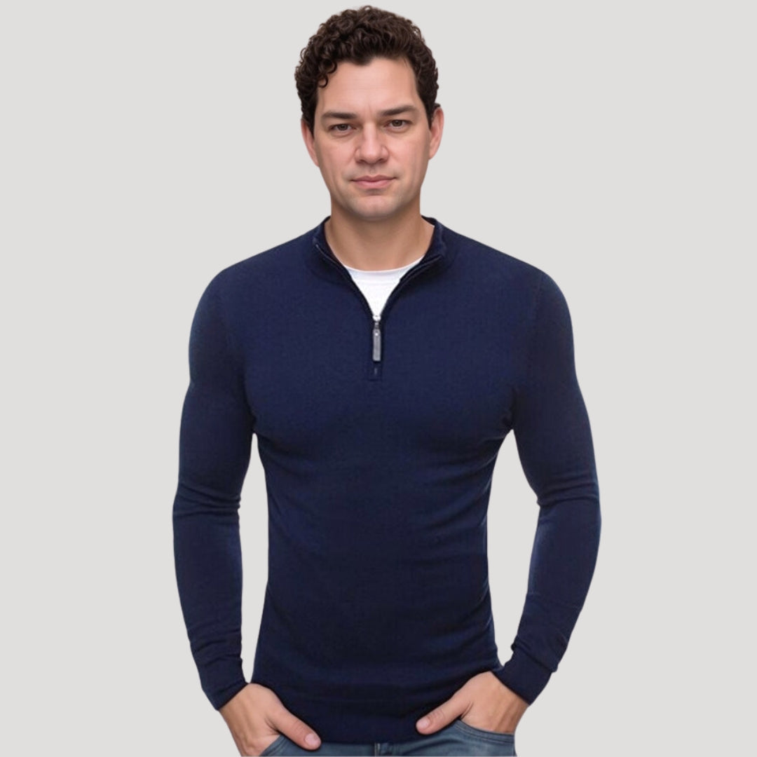 EB | Pullover mit Halbem Reißverschluss
