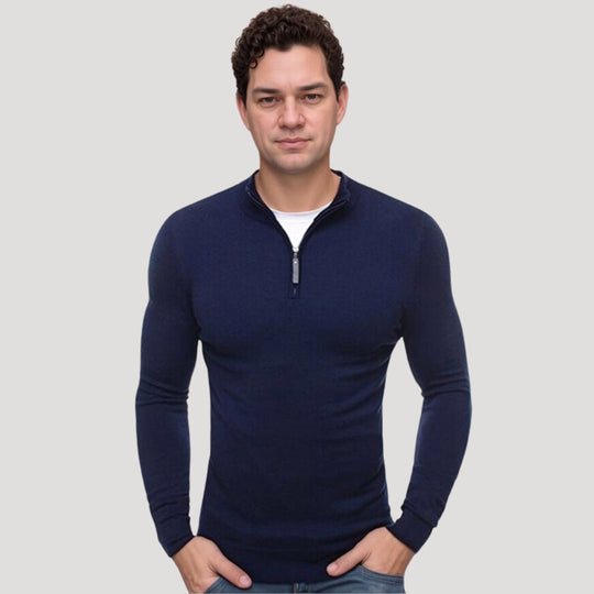 EB | Pullover mit Halbem Reißverschluss