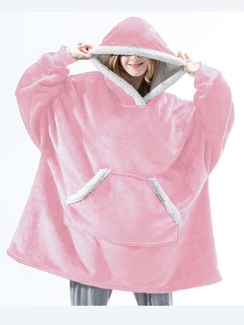 EB | Weiches Kapuzenpullover-decke Polyester Bequem und Warm