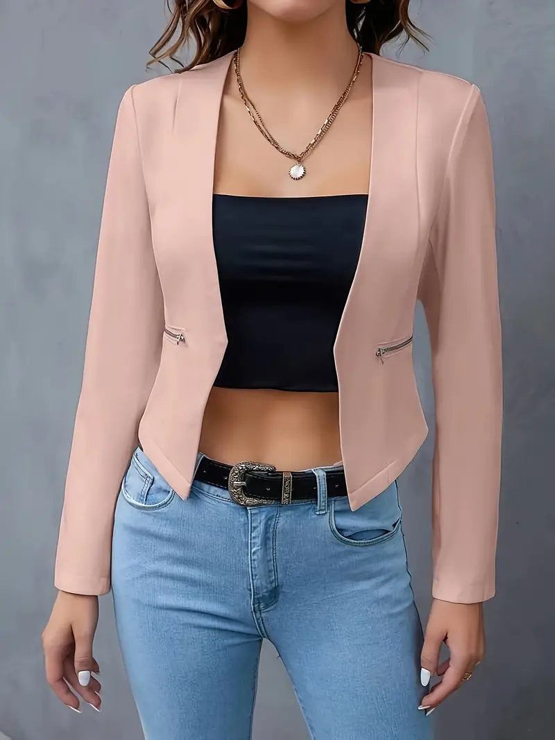 EB | Blazer mit Reißverschlusstaschen
