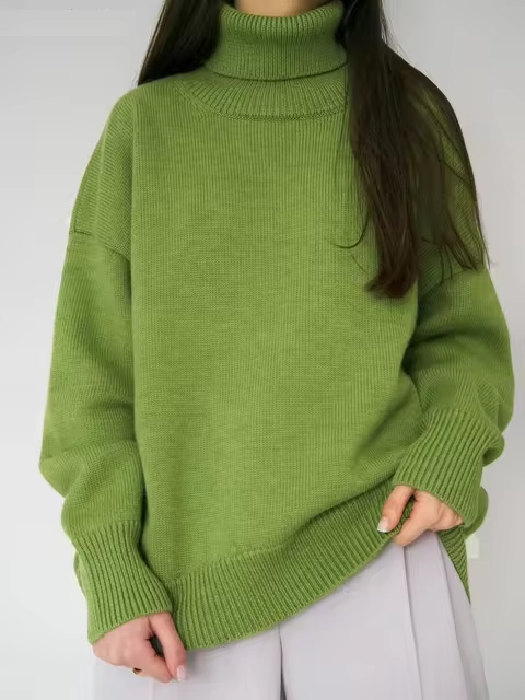 EB | Locker Sitzender Rollkragenpullover