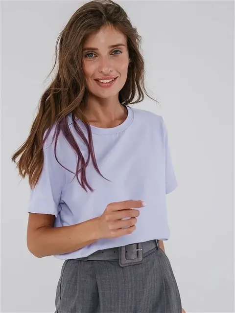 EB | Damen-T-Shirt Aus 100% Baumwolle