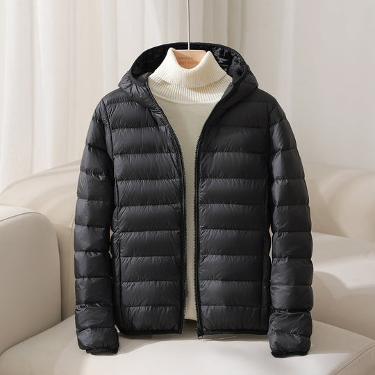 EB | Kapuzen Steppdaunenjacke