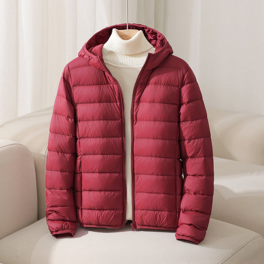 EB | Kapuzen Steppdaunenjacke