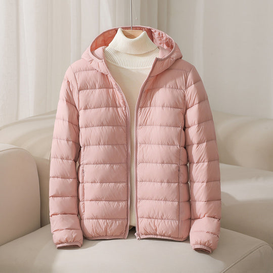 EB | Kapuzen Steppdaunenjacke