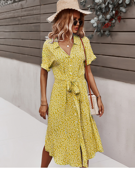 EB | Sommerkleid Midi Das Geblümte Kleid Ist Ein Must-Have für Diesen Sommer