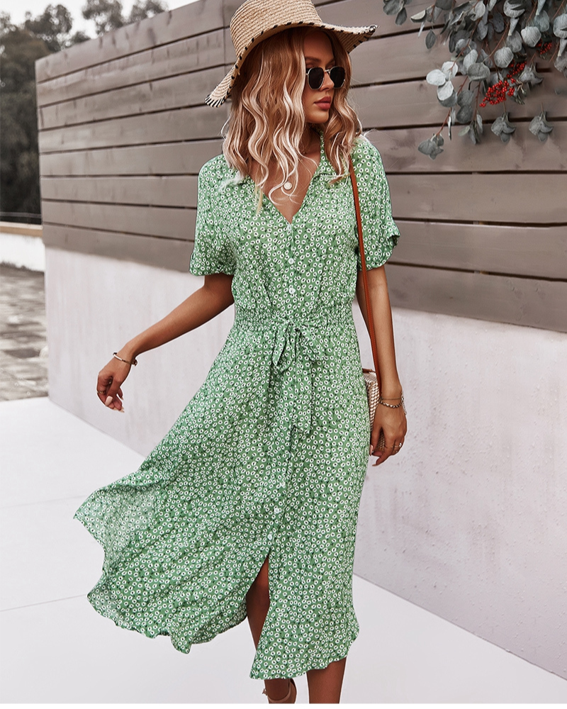 EB | Sommerkleid Midi Das Geblümte Kleid Ist Ein Must-Have für Diesen Sommer