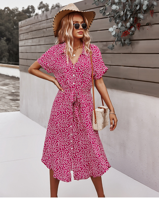 EB | Sommerkleid Midi Das Geblümte Kleid Ist Ein Must-Have für Diesen Sommer