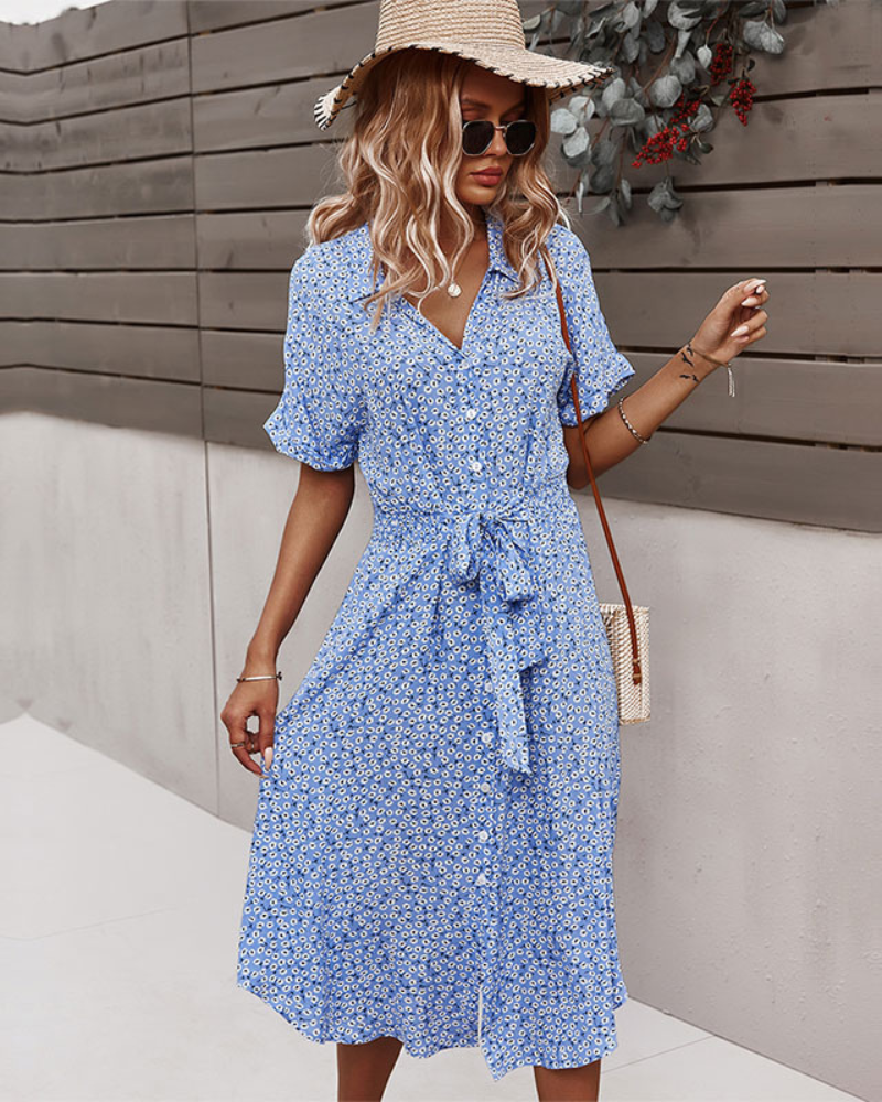 EB | Sommerkleid Midi Das Geblümte Kleid Ist Ein Must-Have für Diesen Sommer
