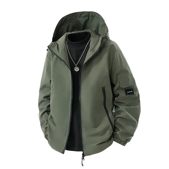 EB | Isolierte Herren Oversized Sk Pufferjacke mit Kapuze — Winterbekleidung