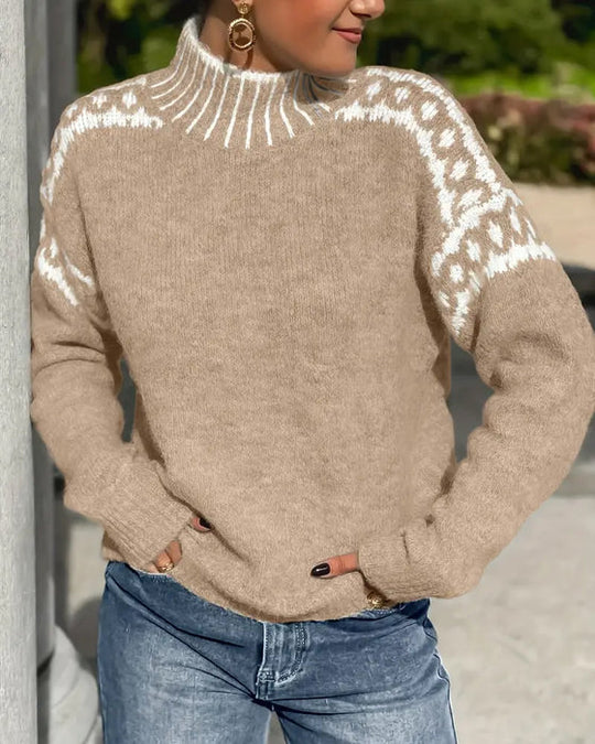 EB | Signiertes Sweatshirt mit hohem Kragen