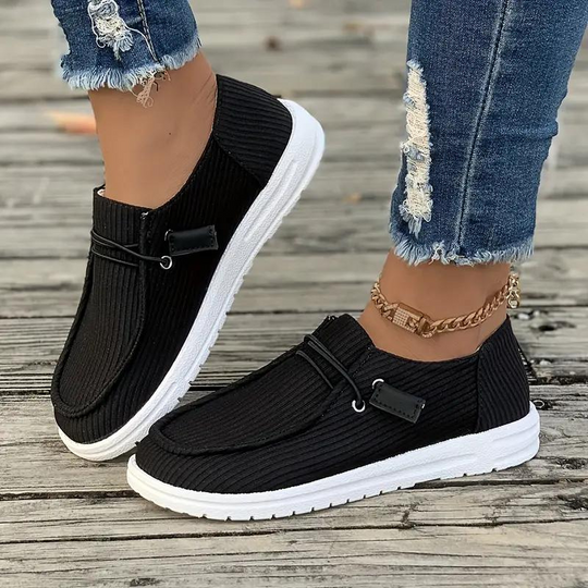 EB | Loafers, Slip On, Leicht, Damenschuhe, Segeltuchschuhe