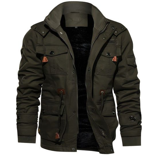 EB | Wasserdichte Militärjacke mit Verstellbarem Bund