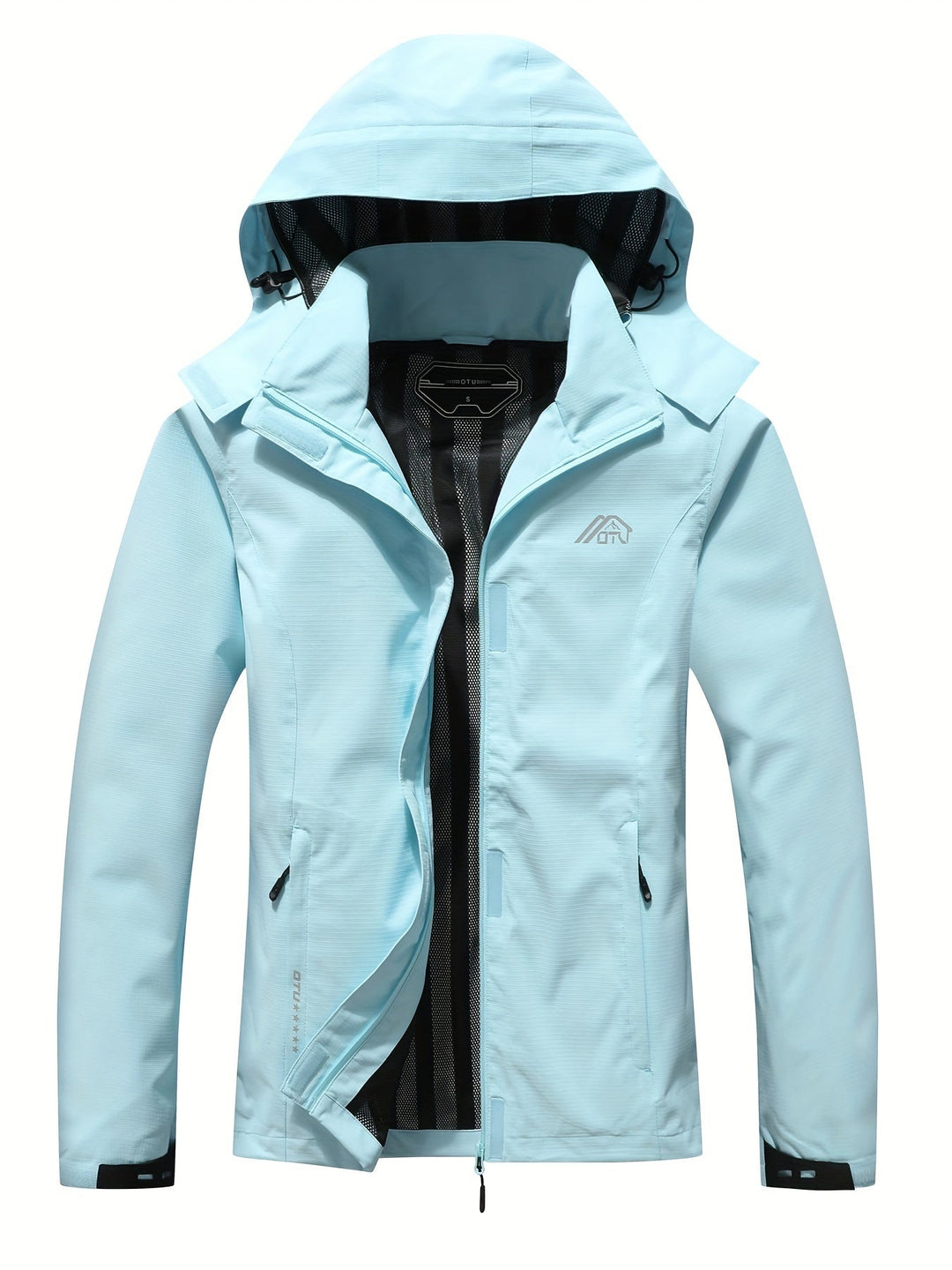 EB | Wasserdichter Windbreaker mit Kapuze - Für Frühling, Herbst & Freizeit