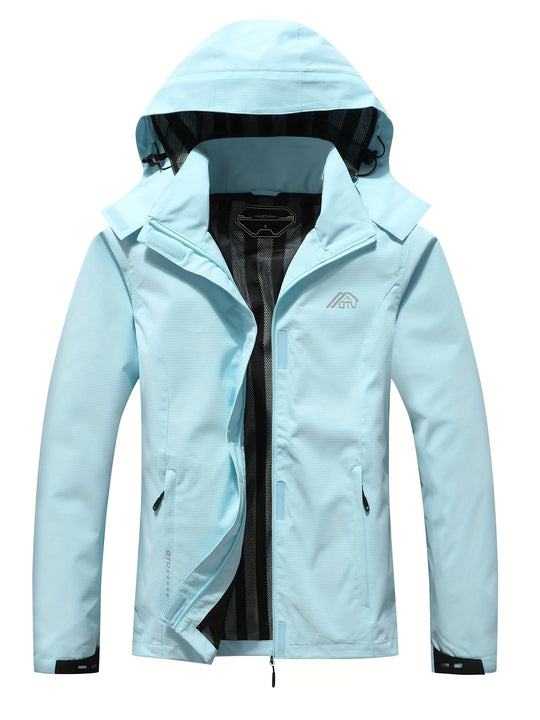 EB | Wasserdichter Windbreaker mit Kapuze - Für Frühling, Herbst & Freizeit