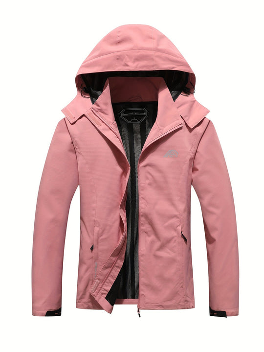 EB | Wasserdichter Windbreaker mit Kapuze - Für Frühling, Herbst & Freizeit