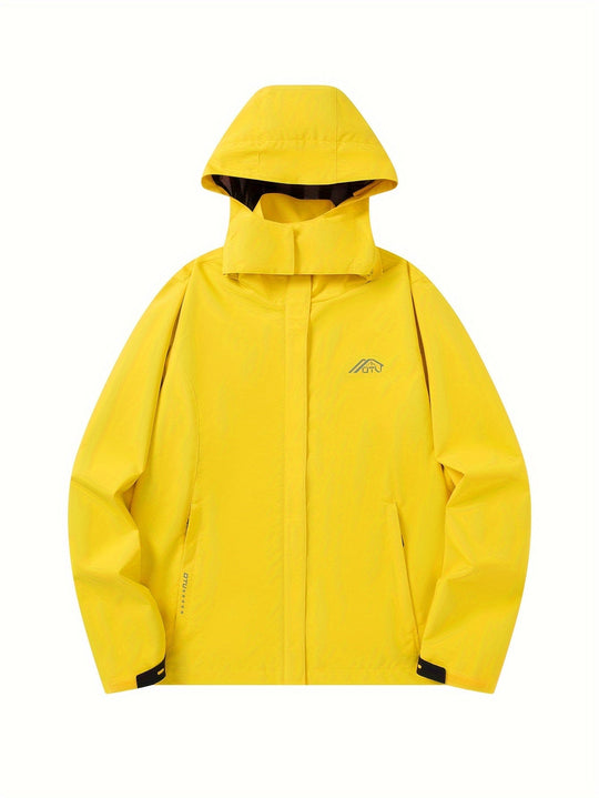 EB | Wasserdichter Windbreaker mit Kapuze - Für Frühling, Herbst & Freizeit