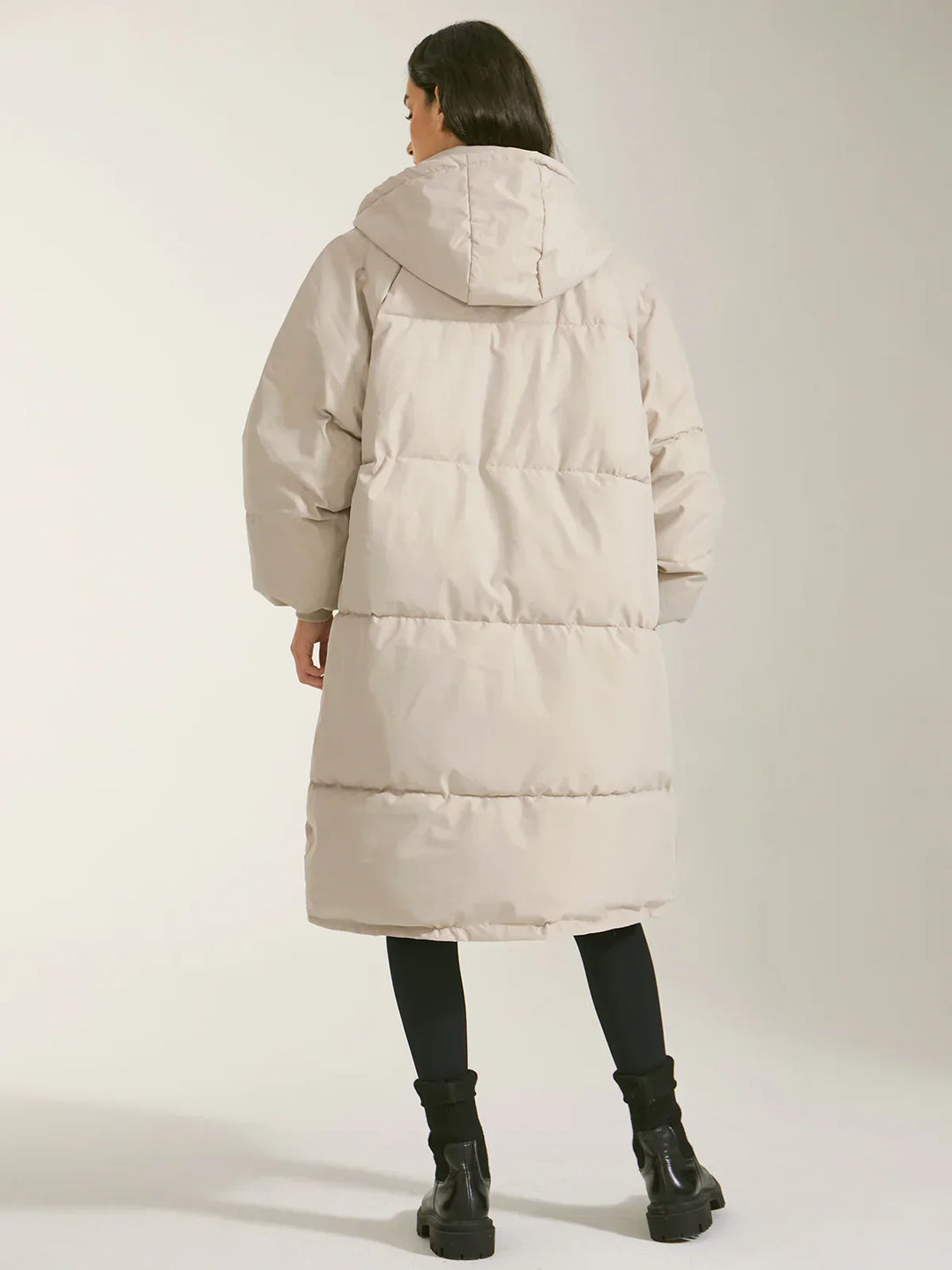 EB | pufferjacke - modische damen winterjacke mit kapuze