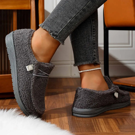 EB | Warme Teddy Hausschuhe