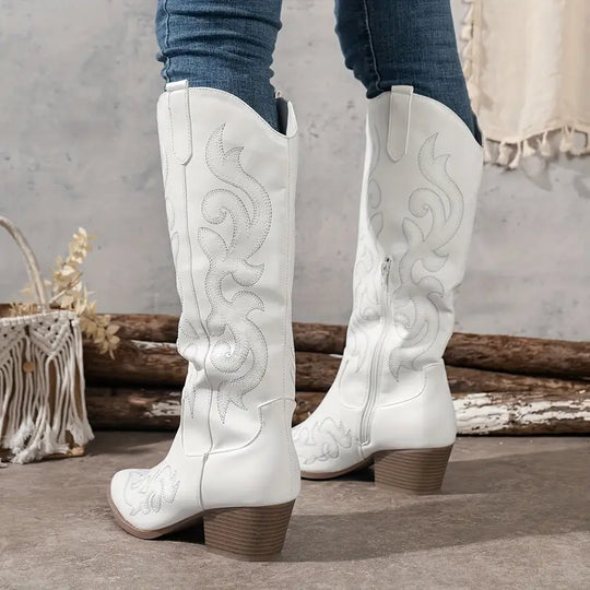 EB | Bequeme Cowboy Damen Stiefel