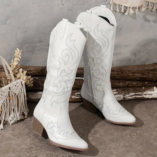 EB | Bequeme Cowboy Damen Stiefel