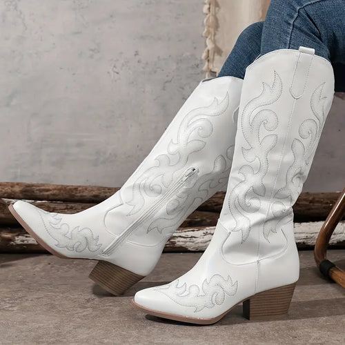 EB | Bequeme Cowboy Damen Stiefel
