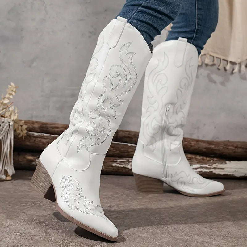 EB | Bequeme Cowboy Damen Stiefel