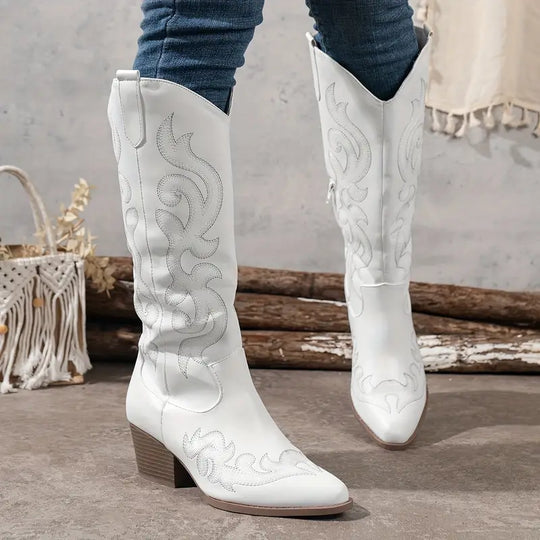 EB | Bequeme Cowboy Damen Stiefel