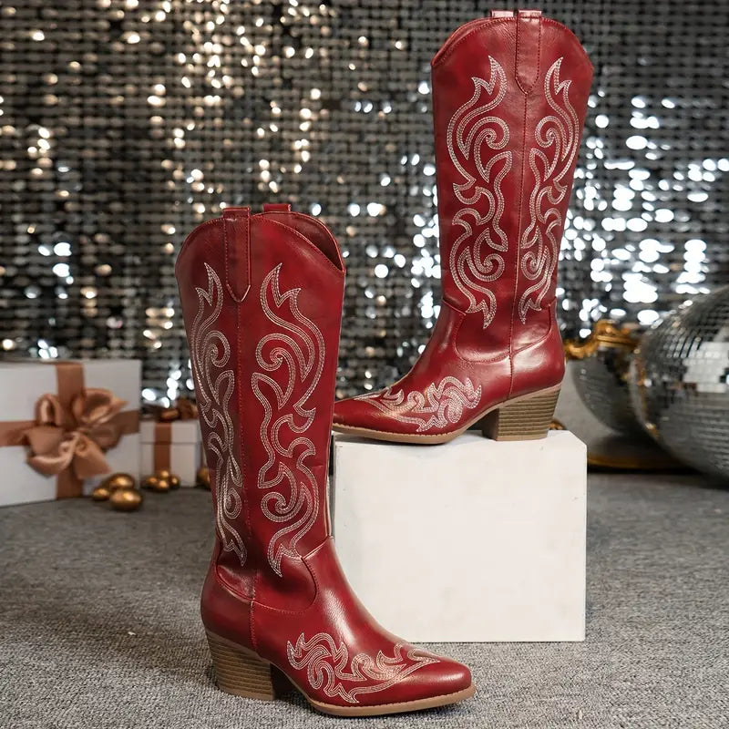 EB | Bequeme Cowboy Damen Stiefel