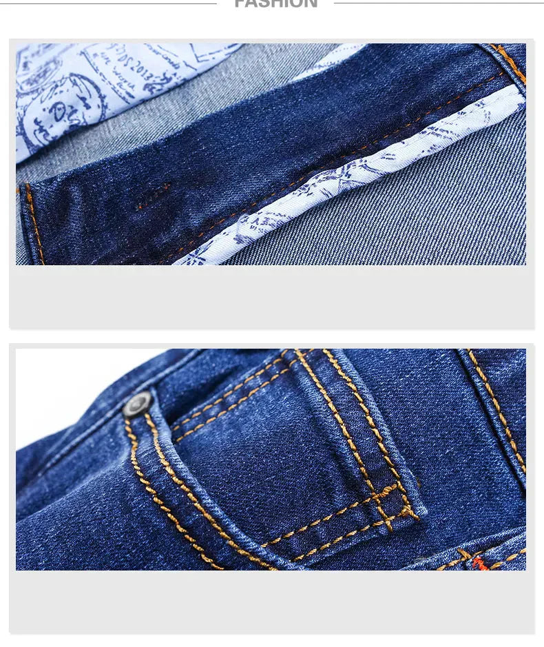 EB - Gerade geschnittene Stretchjeans für Herren
