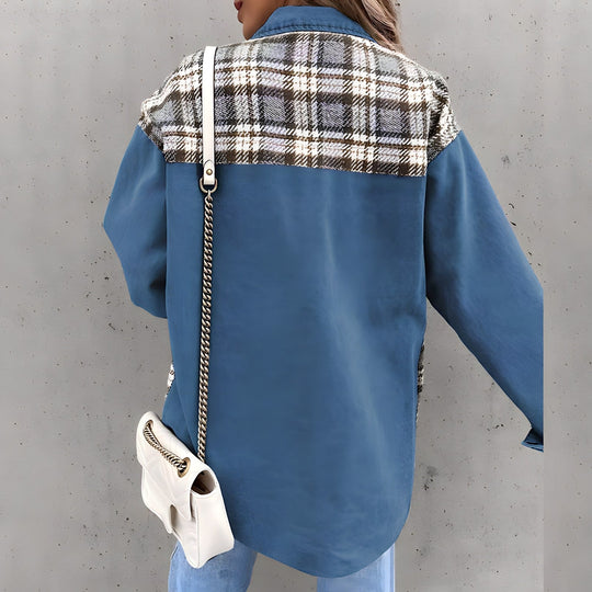 EB | Karierte Jacke für Damen