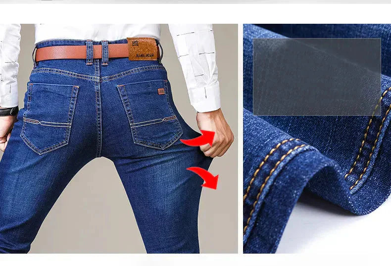 EB - Gerade geschnittene Stretchjeans für Herren