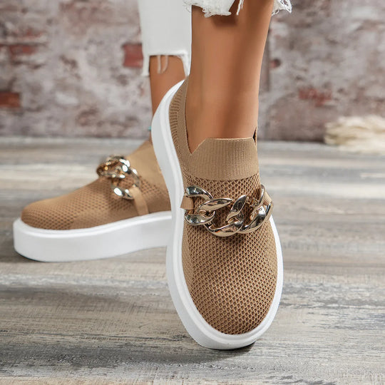 Schuhe aus Metallkette EB