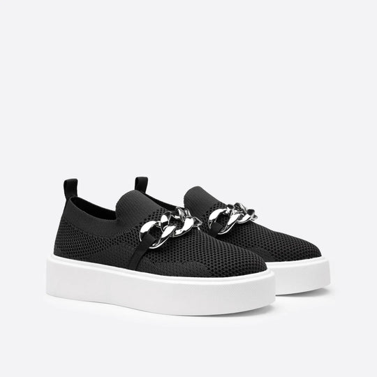 Schuhe aus Metallkette EB