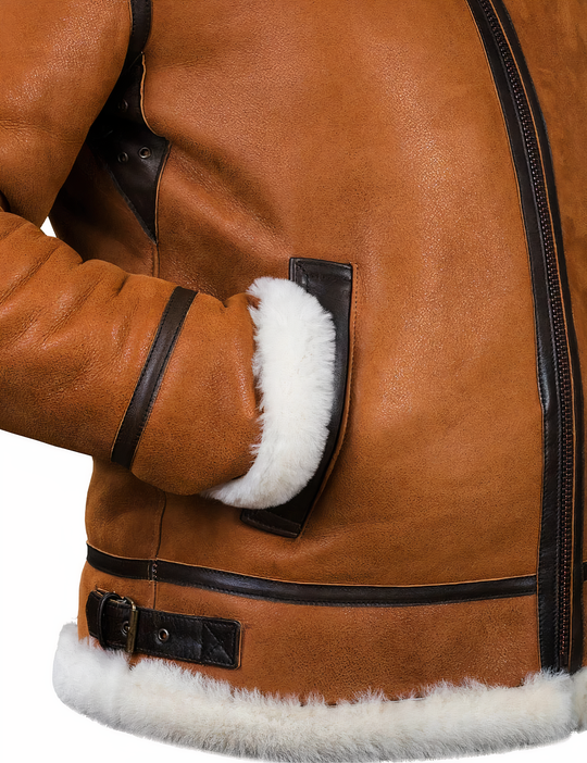EB | Leder-Winterjacke
