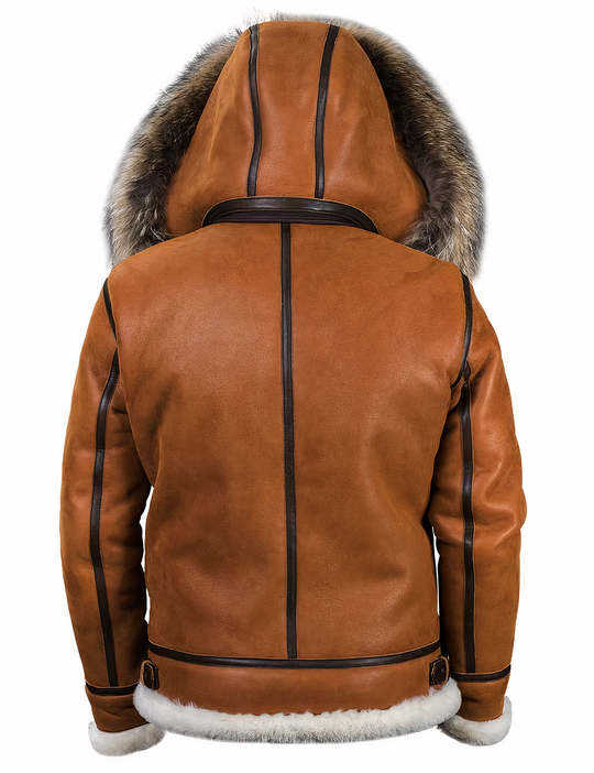 EB | Leder-Winterjacke